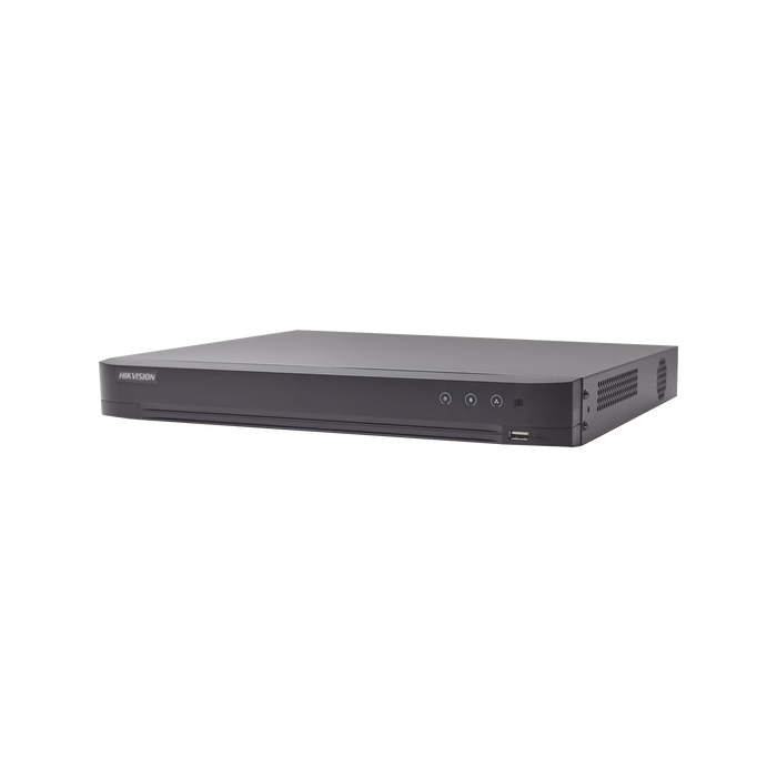 DVR 4 MEGAPIXEL / 8 CANALES TURBOHD + 4 CANALES IP / 1 BAHÍA DE DISCO DURO / 8 ENTRADA DE AUDIO FISICAS (MICROFONO POR SEPARADO)-Cámaras-HIKVISION-IDS-7208HQHI-M1(A)/S(C)-Bsai Seguridad & Controles