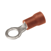 ZAPATA TERMINAL DE OJILLO PARA TORNILLO 1/8 IN (3 MM) CALIBRE 22-16 AWG CON AISLAMIENTO DE VINILO.-Racks y Gabinetes-HUBBELL BURNDY-Bsai Seguridad & Controles