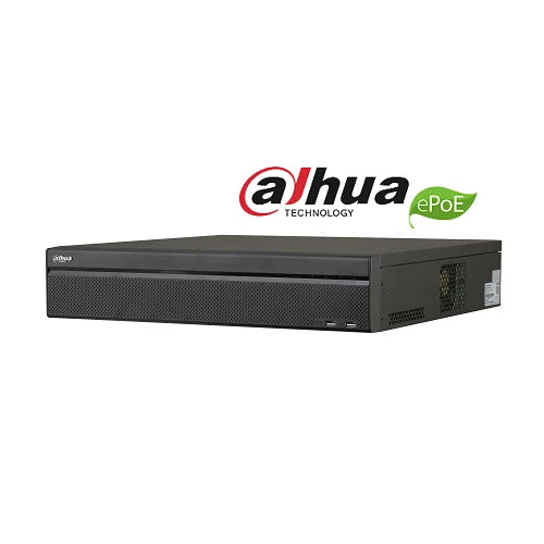 DAHUA NVR5864P4KS2E - NVR 64 CANALES IP 4K/ H265+/RENDIMIENTO 320MBPS/ 2 HDMI/ 8 PUERTOS CON TECNOLOGIA EPOE HASTA 800M-Nvrs-DAHUA-DAI181017-Bsai Seguridad & Controles