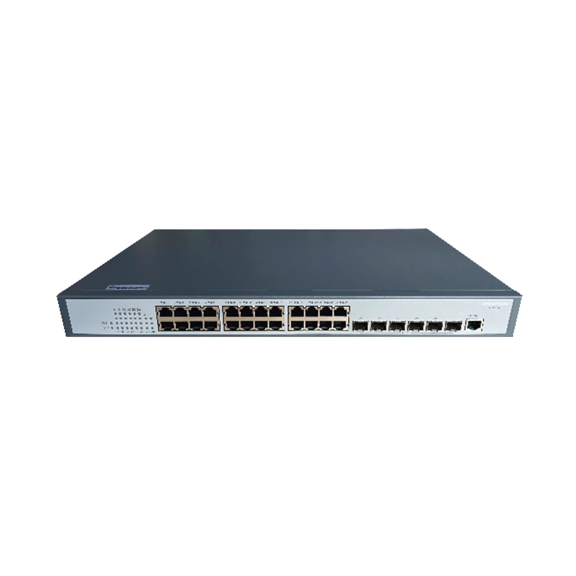 SWITCH GIGABIT / ADMINISTRABLE CAPA 3 / 24 PUERTOS 10/100/1000 MBPS / 8 PUERTOS SFP+ 10 G DE UPLINK.-Networking-HIKVISION-Bsai Seguridad & Controles