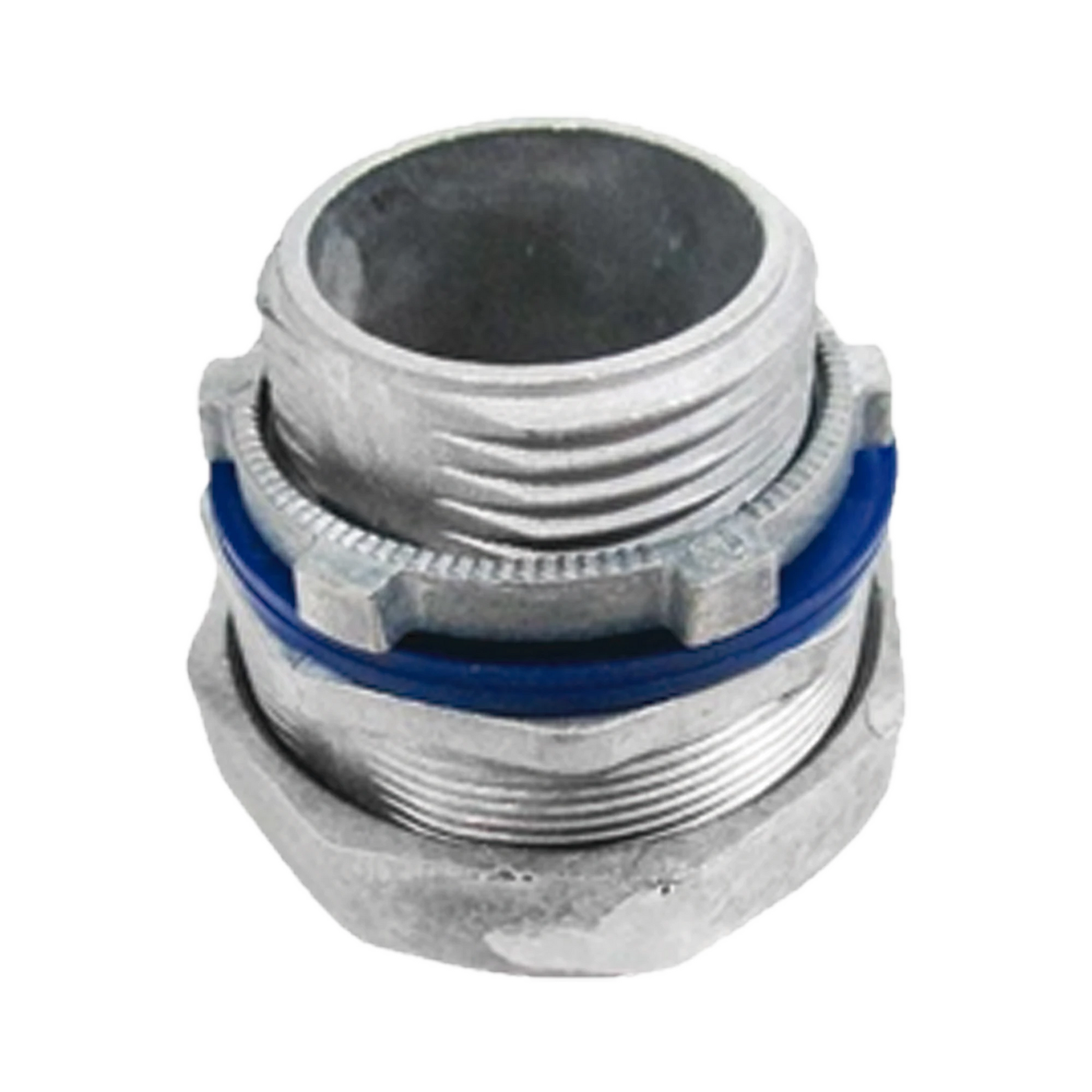 CONECTOR RECTO PARA TUBO TIPO LIQUIDTIGHT DE 3/8 (10 MM).-Tuberia Metalica-ANCLO-Bsai Seguridad & Controles