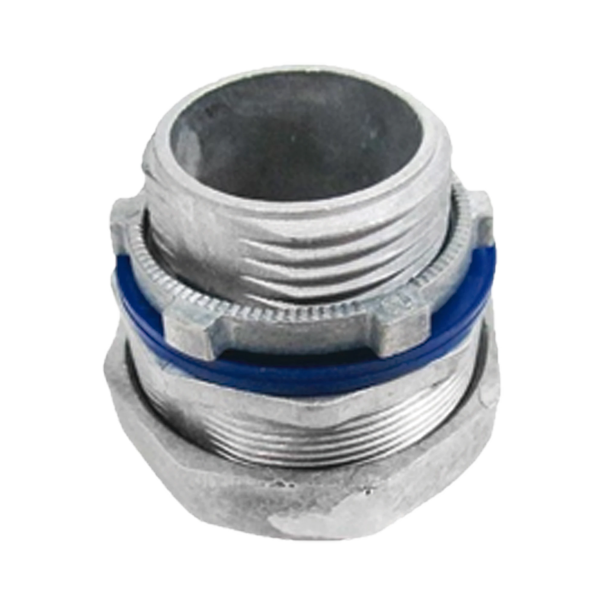 CONECTOR RECTO PARA TUBO TIPO LIQUIDTIGHT DE 3/8 (10 MM).-Tuberia Metalica-ANCLO-Bsai Seguridad & Controles