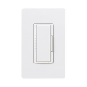 ATENUADOR (DIMMER) UN SOLO POLO / MULTILOCACION 120V /INC 1000W / 800W MLV, COLOR BLANCO NO REQUIERE NEUTRO.-Automatización - Casa Inteligente-LUTRON ELECTRONICS-Bsai Seguridad & Controles