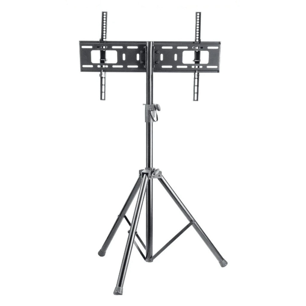 SOPORTES Y BASES MANHATTAN 461412- SOPORTE DE PISO PARA PANTALLAS DE 37 A 70 PULGADAS/ 35 KG DE CARGA/ TRÍPODE CON AJUSTE DE ALTURA DE 1.24 A 1.88 MTS/ AJUSTE DE INCLINACIÓN/ VESA 200/ 400X200/ 300/ 400/ 600X400 [MAN0530007]