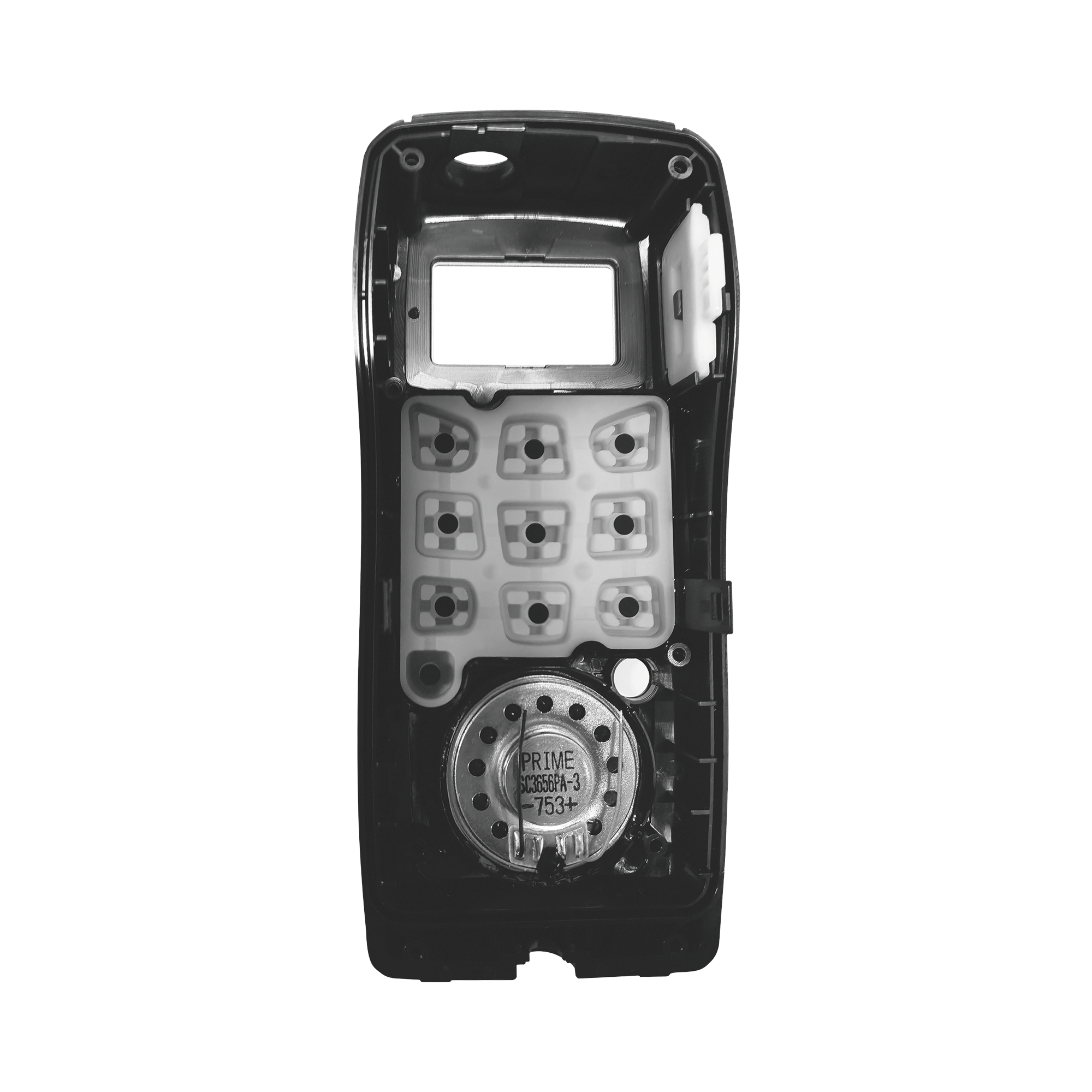 TAPA FRONTAL PARA RADIO IC-M36, INCLUYE TECLADO Y BOCINA