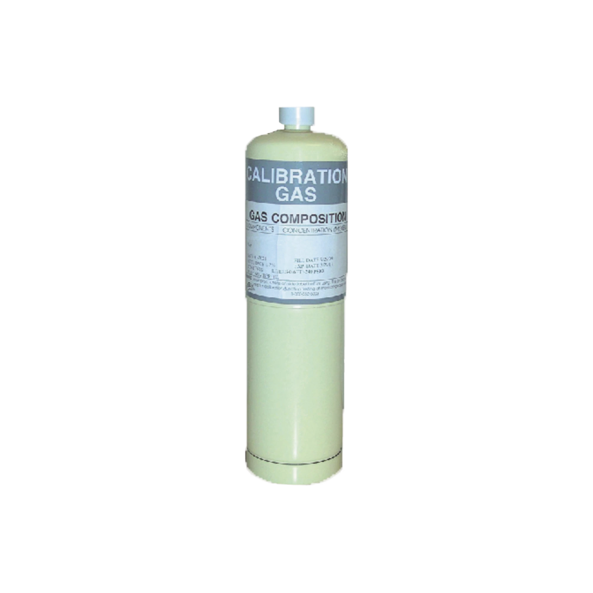 CILINDRO PARA CALIBRACIÓN DE DETECTORES DE GAS CERO EMISIONES 105L 20.9 % OXÍGENO (O2) BALANCE NITROGENO (N2)  MACURCO