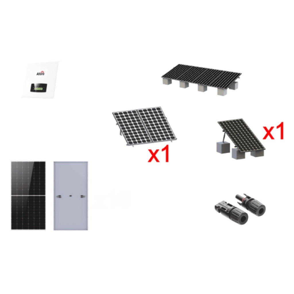 KIT SOLAR INTERCONEXIÓN / 9KW / 220VCA / INVERSOR ON-GRID / MONTAJE INCLUIDO