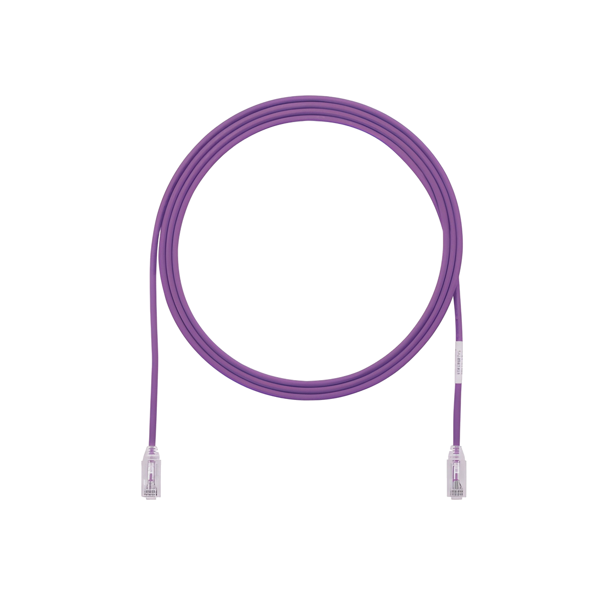 CABLE DE PARCHEO / UTP CAT6 / 28AWG DIÁMETRO REDUCIDO / 0.3 M (1 PIE) / VIOLETA [UTP28SP1VL]