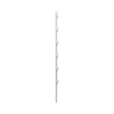 SFIRE SF-POST-6W - POSTE DE PASO PARA CERCA ELÉCTRICA / TUBO DE ACERO GALVANIZADO / 6 AISLADORES / 1.4 M (4.6 FT) / DIÁM