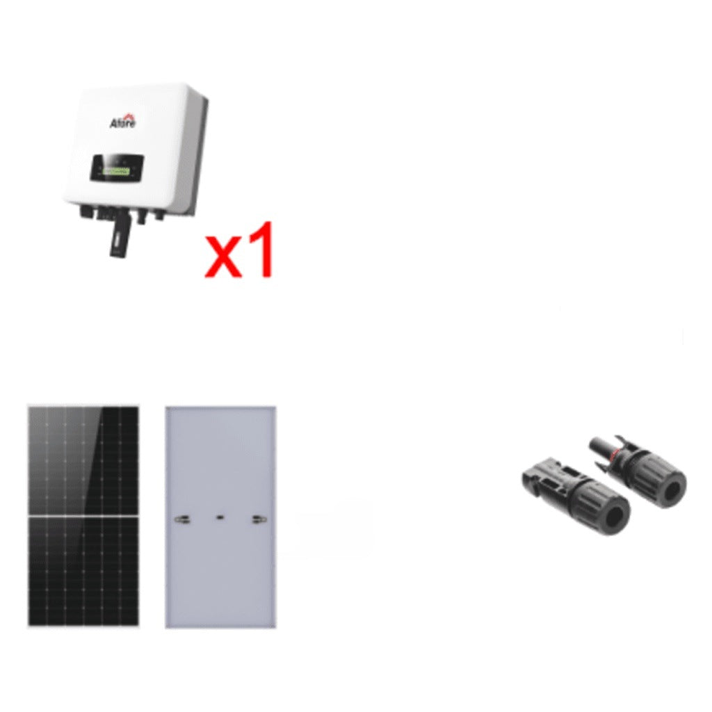 KIT SOLAR DE INTERCONEXIÓN / 5 KW 220 VCA / INVERSOR MONOFÁSICO MPPT / EFICIENCIA 98.4% / WI-FI / PANELES Y MONTAJE INCLUIDOS [HNS5000TLKIT1]