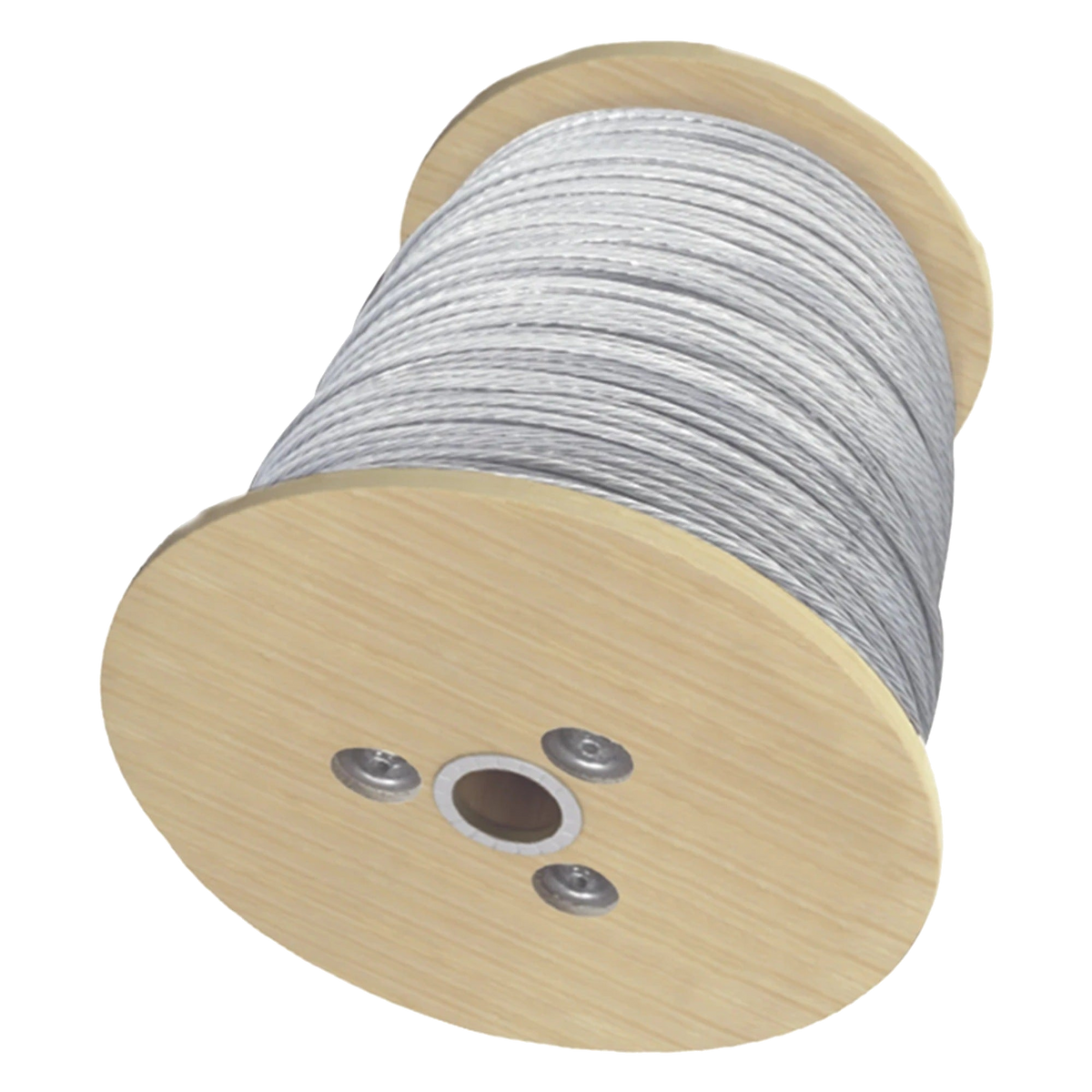 CABLE DE RETENIDA / 5/16" / CARGA A RUPTURA 3632 KG (8000 LB) / 7 HILOS TRENZADOS / GALVANIZADO CLASE A / CARRETE 2000 M (6561.7 FT) [S-RET-516CAM/2000]