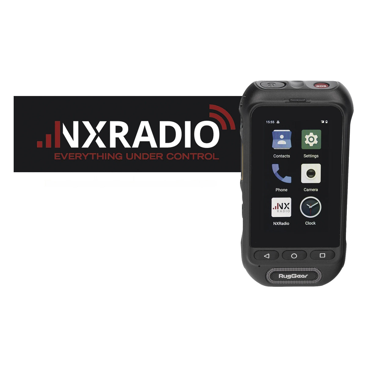 KIT RADIO PTT / ANDROID 10 GO / IP68 / MIL-STD 810H / ALTAVOZ 105 DB / BATERÍA 3000 MAH / 12 MESES SERVICIO