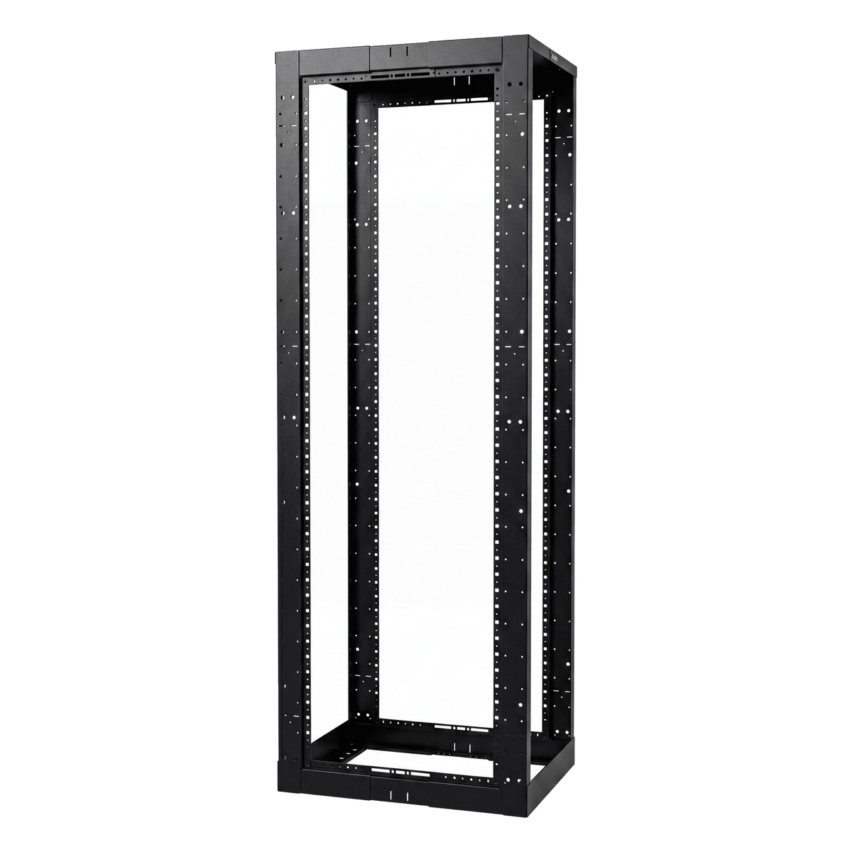 RACK DE CUATRO POSTES / 19 PULGADAS / PROFUNDIDAD AJUSTABLE 23 A 42 PULGADAS / 45 UNIDADES DE RACK / CAPACIDAD 907.2 KG (2000 LBS) / ACERO SOLDADO [AR4PCN]