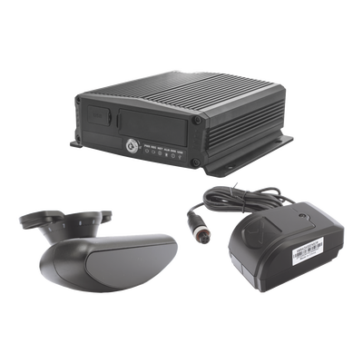STREAMAX XMRM1NIAKIT - KIT MDVR CON IA / 4 CANALES AHD 2 MP / SSD M.2 / H.265 / ADAS / DSM / 4G GPS WI-FI