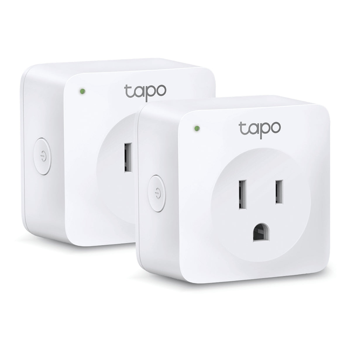 ENCHUFE INTELIGENTE WI-FI / CONTROL REMOTO / PROGRAMACIÓN Y TEMPORIZADOR / 10 A (1200 W) / 2.4 GHZ / DISEÑO COMPACTO [TAPOP100-2P]