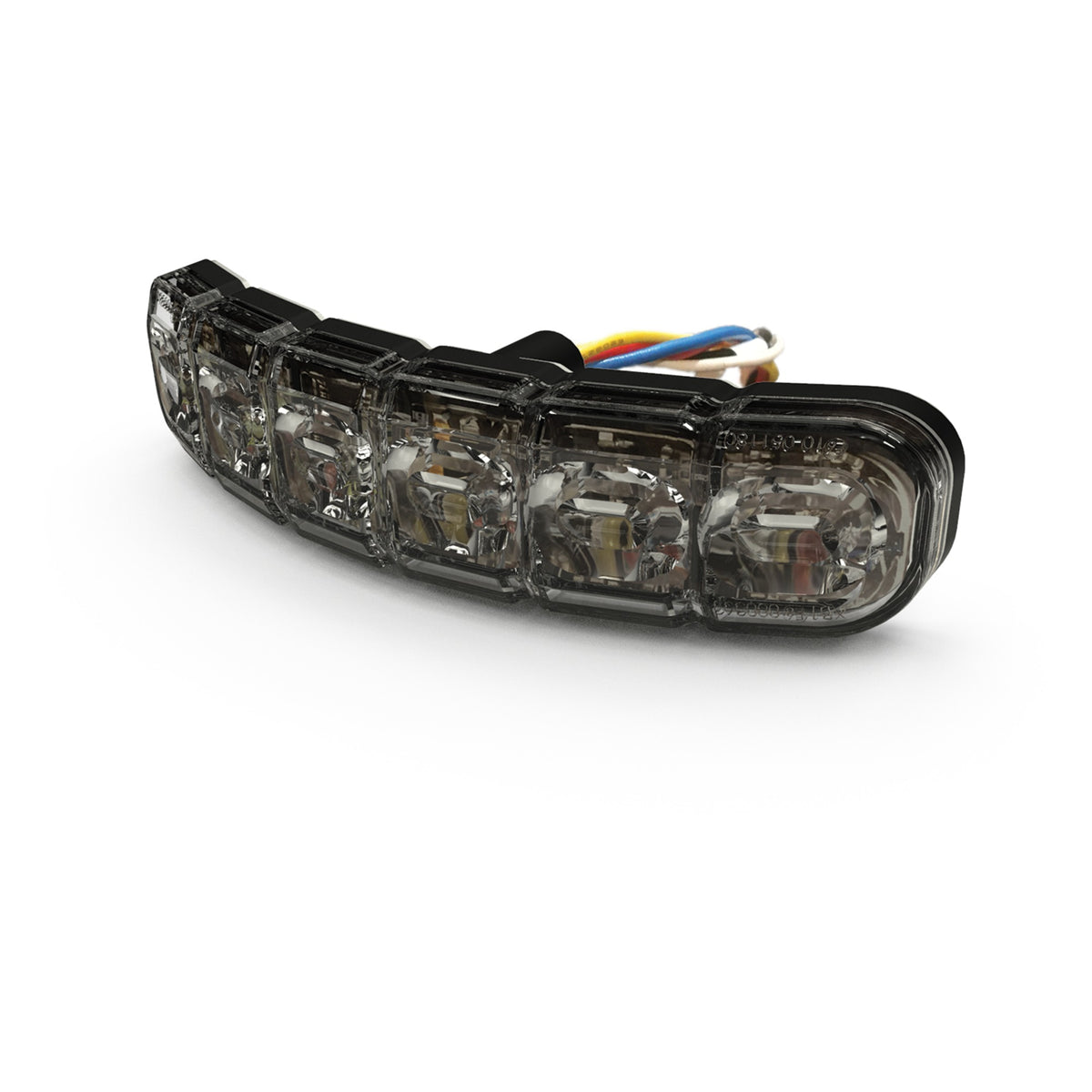 LUZ PERIMETRAL DIRECCIONAL / 12 LEDS DUAL COLOR / 12-24V / IP69K / 69 PATRONES / 4.4' X 1.1' X 0.6' [ED3794BW]