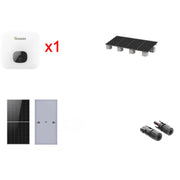 KIT SOLAR DE INTERCONEXIÓN / 10 KW / 220 VCA / EFICIENCIA 98.40% / PANELES, MONTAJE Y CONECTORES