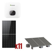 KIT SOLAR DE INTERCONEXIÓN / 6 KW / 220 VCA / INVERSOR / PANELES SOLARES / MONTAJE Y CONECTORES