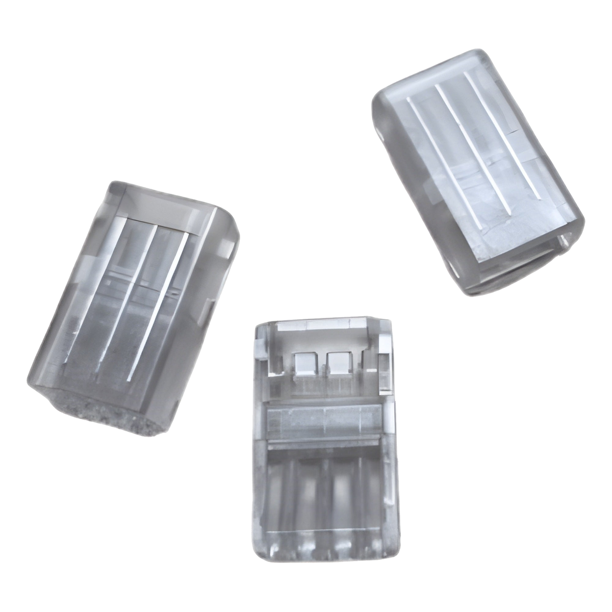 CONECTOR WIRE-TO-TAPE / 3 PINES / TIRA LED TUNABLE WHITE / PAQUETE DE 10 / SIN SOLDADURA / RADIORA 3 Y HOMEWORKS QSX [LUCK1TW]