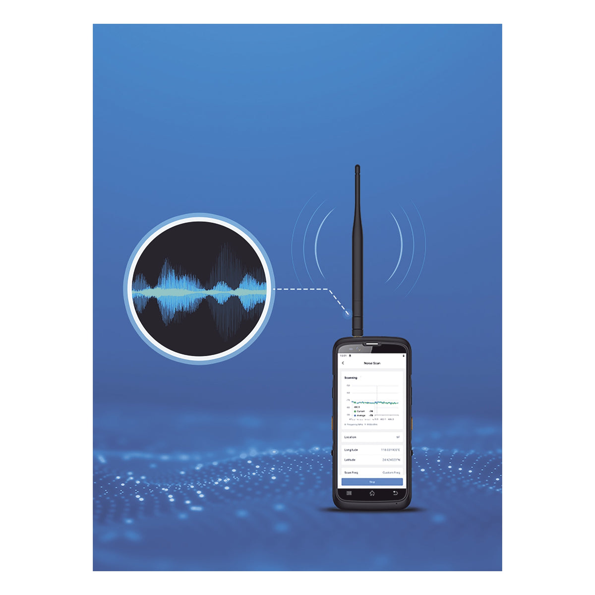 PROBADOR DE RED LORAWAN / PANTALLA TÁCTIL 5.72' 1440X720 / OCTA-CORE 2GHZ ANDROID 12 / LORA SX1262 -137DBM / GNSS MULTI-CONSTELACIÓN / BATERÍA 4300MAH 8H [FT101915M]