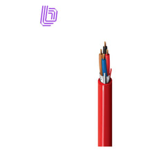 CABLE PARA ALARMA BLINDADO CONTRA INCENDIOS BELDEN FORRO PVC ROJO CMR RISER-FPLR 4C/18AWG 4 CONDUCTORES CALIBRE 18 AWG MULTIFILAR 100 POR CIENTO COBRE USO INTERIOR ESPECIAL PARA APLICACIONES ALARMA DE INCENDIO MONITORIZACIÓN DETECCIÓN [5302FL 002U1000]