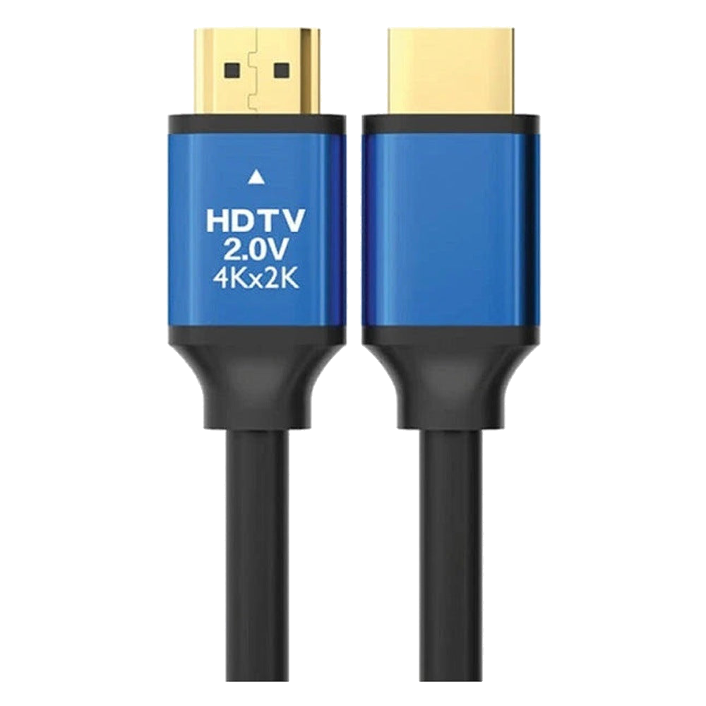 CABLE HDMI 4K PRO ENSON DE 3 METROS SOPORTA RESOLUCIONES DE HASTA 4K COLOR NEGRO PARA INTERIOR [ENS-HDMI3ME]