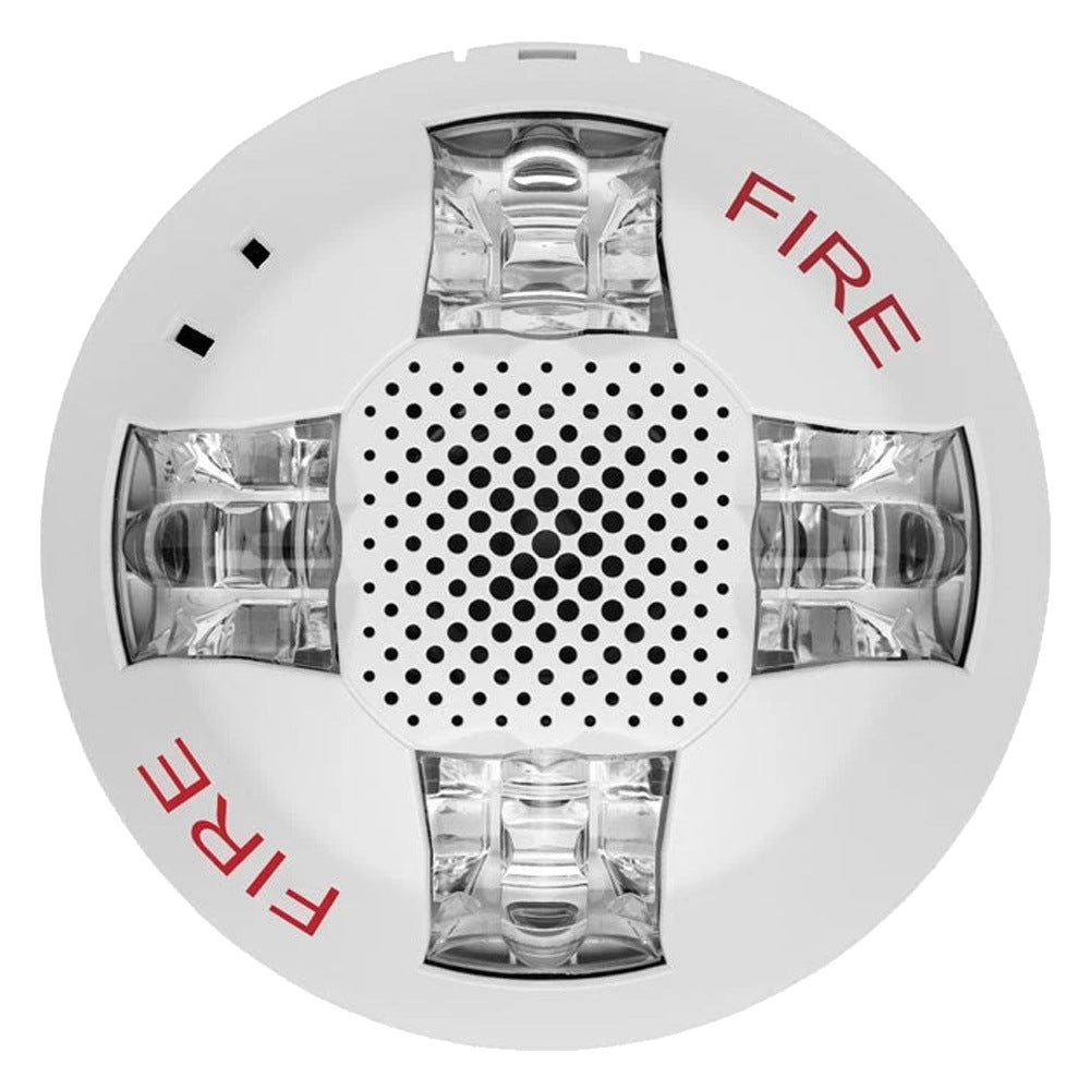 LUZ ESTROBOSCÓPICA DE TECHO, 15-115 CD , MARCA KIDDE, , BLANCA, CON LA PALABRA FIRE. PLACA DE CABLEADO LATERAL DE LA HABITACIÓN INCLUIDA. [EGCAVWF]