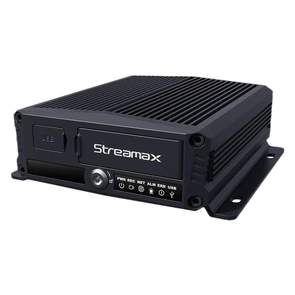 DVR MOVIL AHD 6CH HIBRIDO MERIVA STREAMAX / 2MP / 4CH AHD + 2CH IP / H.265 / IP67 / MODULO GPS / MODULO 3G-4G (OPCIONAL ESIM) / MODULO WIFI / SOPORTA 2 MICROSD HASTA 512GB / SOPORTA 1 SSD M.2 SATA HASTA 2TB / CONECTORES DIN DE AVIACION 4 Y [M1N2.0-GW4]