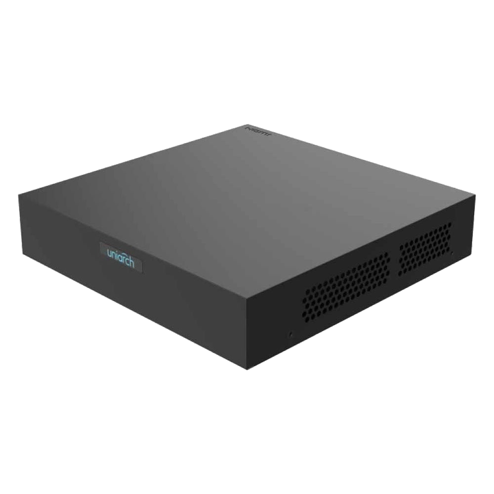 NVR UNIARCH 8 CANALES / PLUG&PLAY / 6 MP / 8 CH POE / MODO CORREDOR / CAPACIDAD 1 DISCO DURO DE 6 TB / SALIDA HDMI / SALIDA VGA SIMULTANEAS / 64 MBPS / ULTRA265 / USB 2.0 / ANALITICAS SIP / CLOUD [NVR-108S3-P8-ECO]