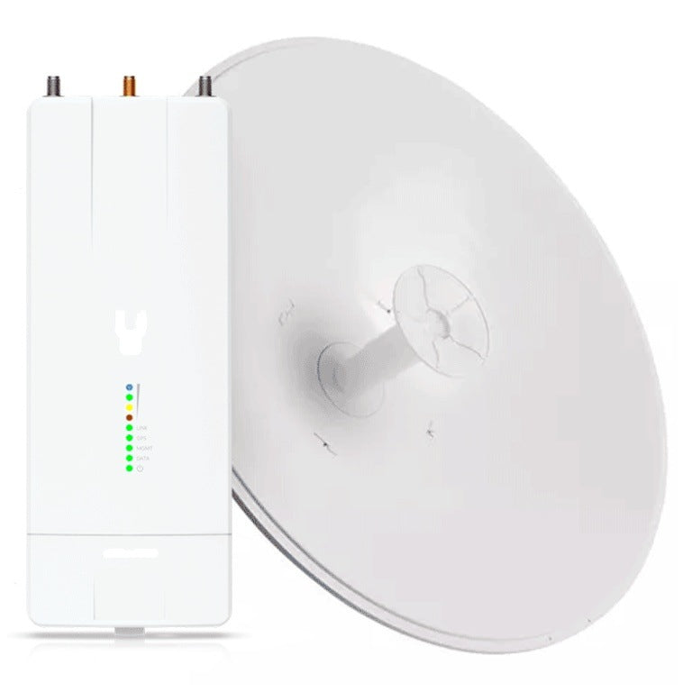 UBIQUITI AF-5XHD-30-S45 - KIT AIRFIBER CON RADIO AF-5XHD Y ANTENA AIRFIBER DE 30 DBI SLAM-45 IDEAL PARA ENLACES PTP DE CLASE CARRIER BACKHAUL CON HASTA 500 MBPS FULL DUPLEX EN BANDA LIBRE DE 5.8 GHZ. [UBI3520003]