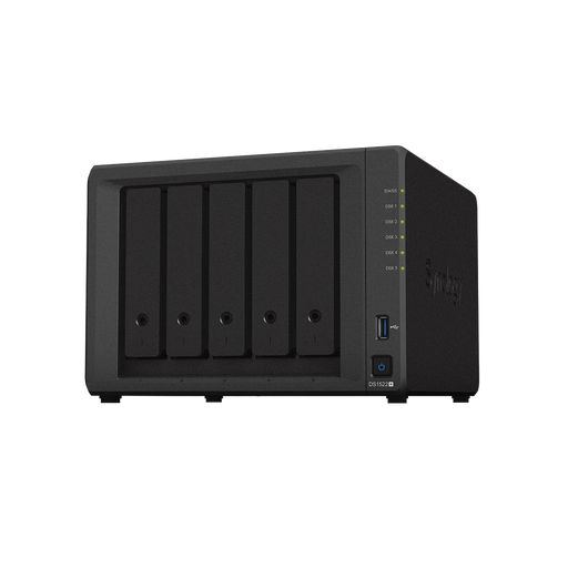 SERVIDOR NAS DE ESCRITORIO DE 5 BAHIAS / EXPANDIBLE A 15 BAHÍAS / 8GB DE RAM-Cámaras IP-SYNOLOGY-DS1522PLUS-Bsai Seguridad & Controles