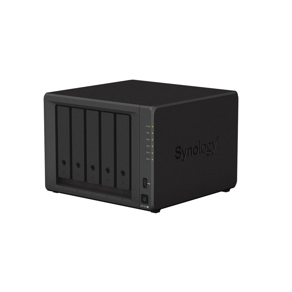 SERVIDOR NAS DE ESCRITORIO DE 5 BAHIAS / EXPANDIBLE A 15 BAHÍAS / 8GB DE RAM-Cámaras IP-SYNOLOGY-Bsai Seguridad & Controles