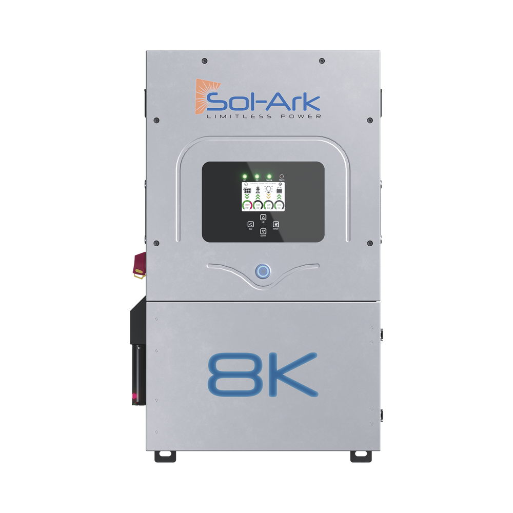INVERSOR SOLAR INTERACTIVO HIBRIDO/ 8 KW/ 220 VCC / FASE DIVIDIDA / WIFI INCLUIDO / SOPORTA TECNOLOGÍA DE BATERÍA LITIO & ÁCIDO-PLOMO / BATERIAS A 48 VCC / / EFICIENCIA 97.6%-SOL-ARK-Bsai Seguridad & Controles