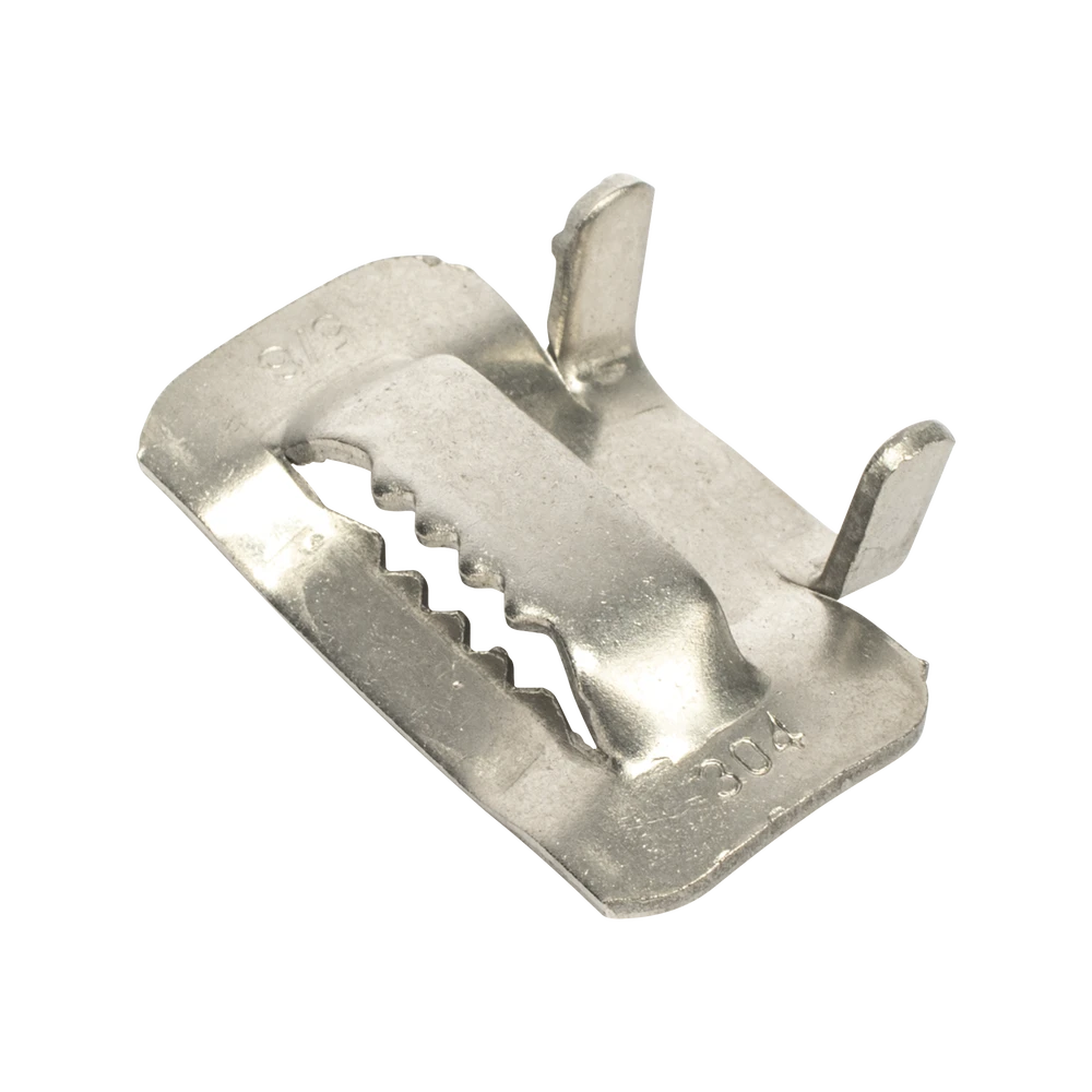 HEBILLA DE ACERO INOXIDABLE T, 5/8, 100 PIEZAS-Redes FTTH/PON-LINKEDPRO BY EPCOM-Bsai Seguridad & Controles