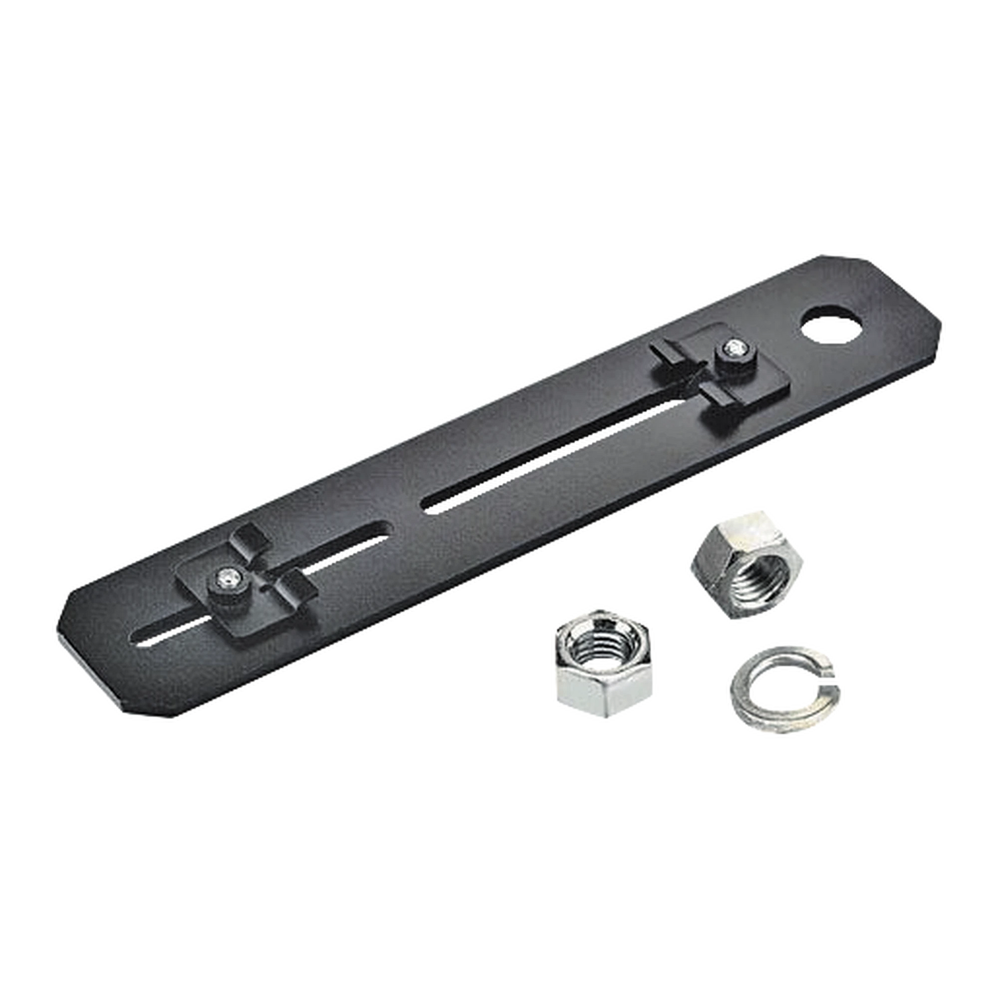 SOPORTE DE MONTAJE A TECHO, PARA CANALETAS FIBERRUNNER 4X4 O 6X4, USO CON VARILLA ROSCADA DE 5/8, COLOR NEGRO-Canaletas-PANDUIT-Bsai Seguridad & Controles