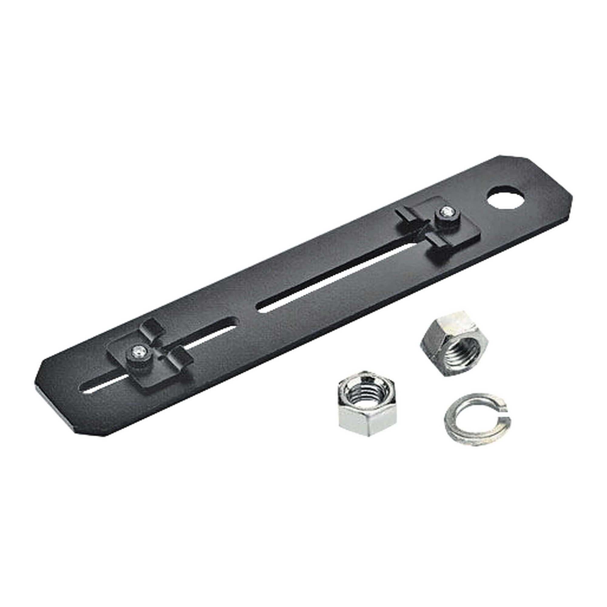 SOPORTE DE MONTAJE A TECHO, PARA CANALETAS FIBERRUNNER 4X4 O 6X4, USO CON VARILLA ROSCADA DE 5/8, COLOR NEGRO-Canaletas-PANDUIT-Bsai Seguridad & Controles