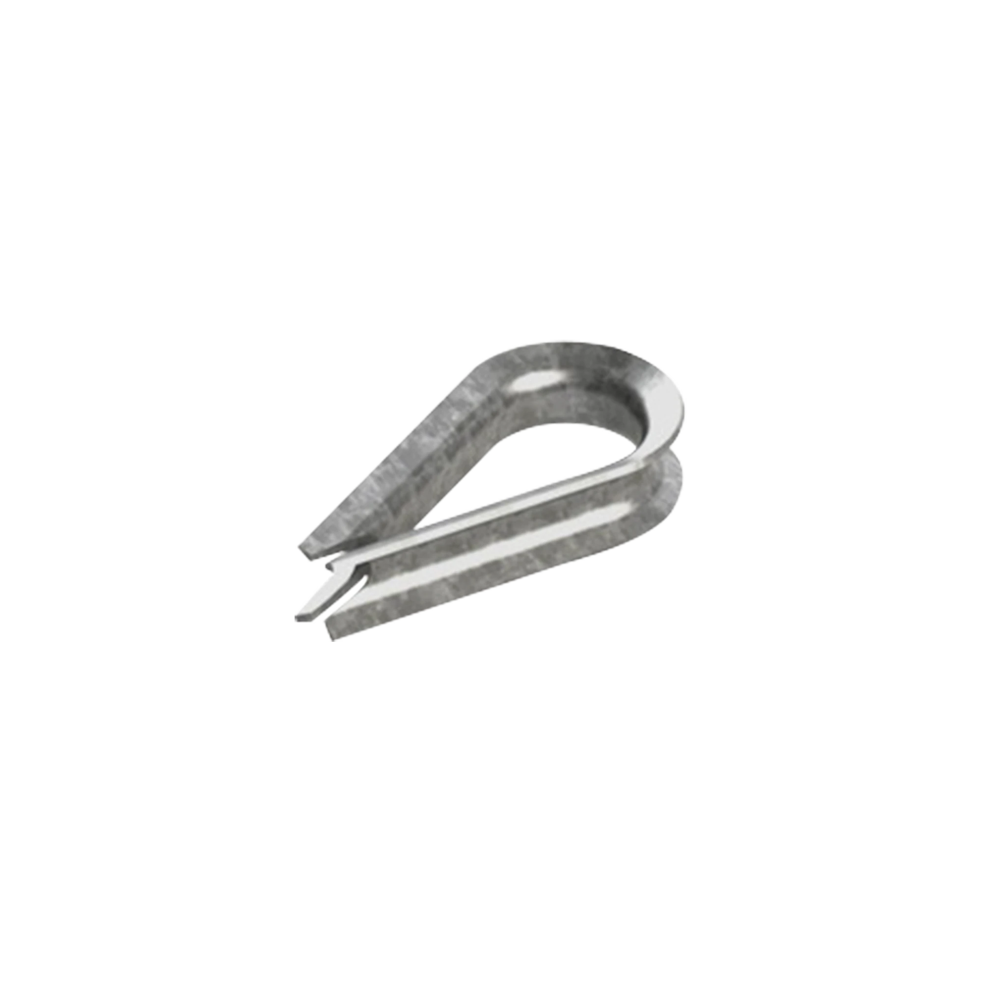 CUELLO/ GUARDACABO/ ROZADERA PARA CABLE DE 3/8" DE ACERO GALV. POR INMERSIÓN.-Torres y Mástiles-SYSCOM TOWERS-Bsai Seguridad & Controles