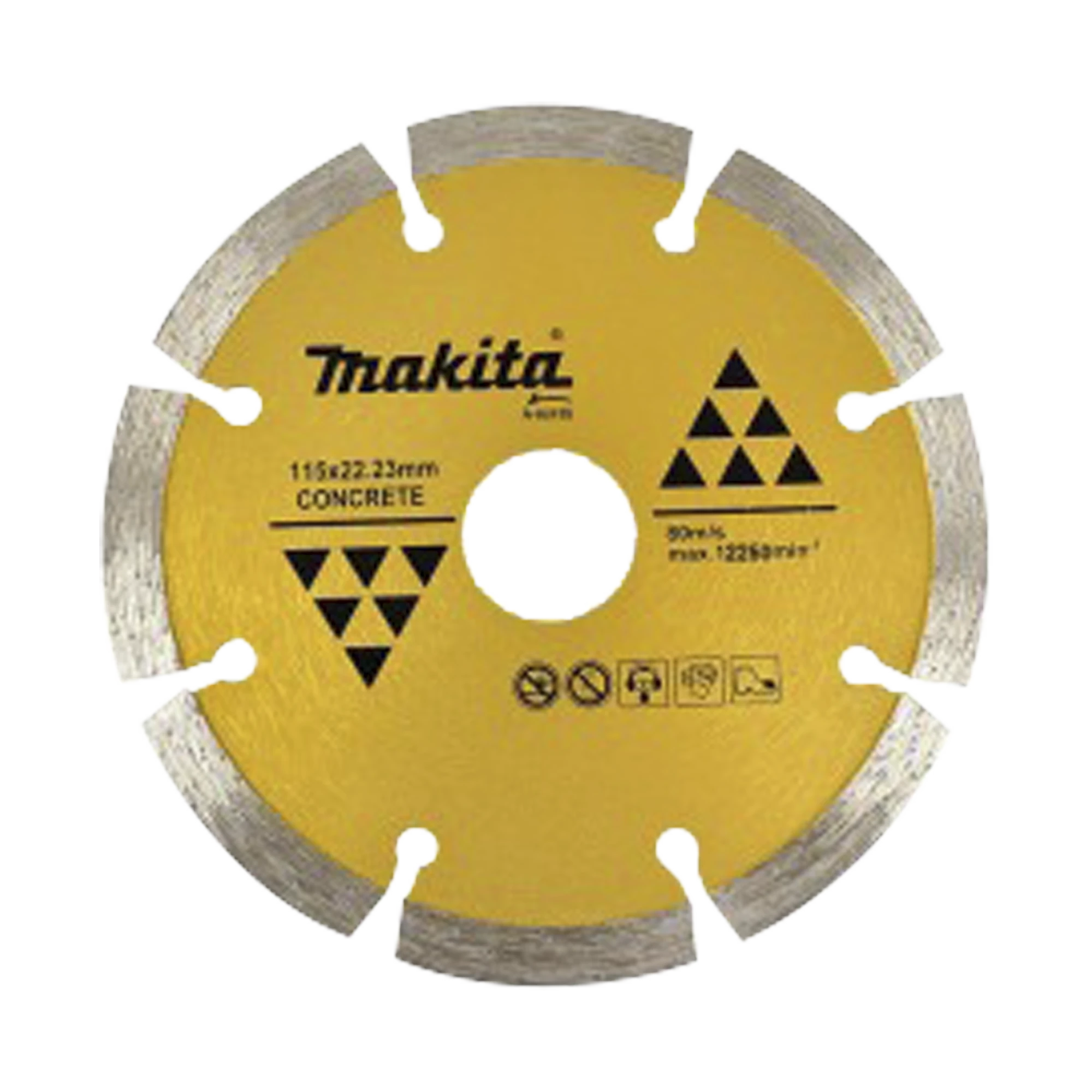 DISCO DE DIAMANTE SEGMENTADO 5" X 7/8"-Herramientas-MAKITA-Bsai Seguridad & Controles