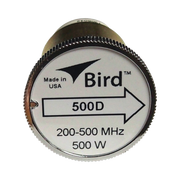 ELEMENTO DE 500 WATT EN LINEA 7/8" PARA WATTMETRO BIRD 43 EN RANGO DE FRECUENCIA DE 200-500 MHZ-Equipo de Laboratorio-BIRD TECHNOLOGIES-Bsai Seguridad & Controles