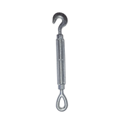 TENSOR DE 5/8" X 9" ACERO FORJADO OJO-GANCHO GALV. INMERSIÓN EN CALIENTE (CARGA MAX. 1020 KG).-Accesorios para Torres Arriostradas-SYSCOM TOWERS-Bsai Seguridad & Controles