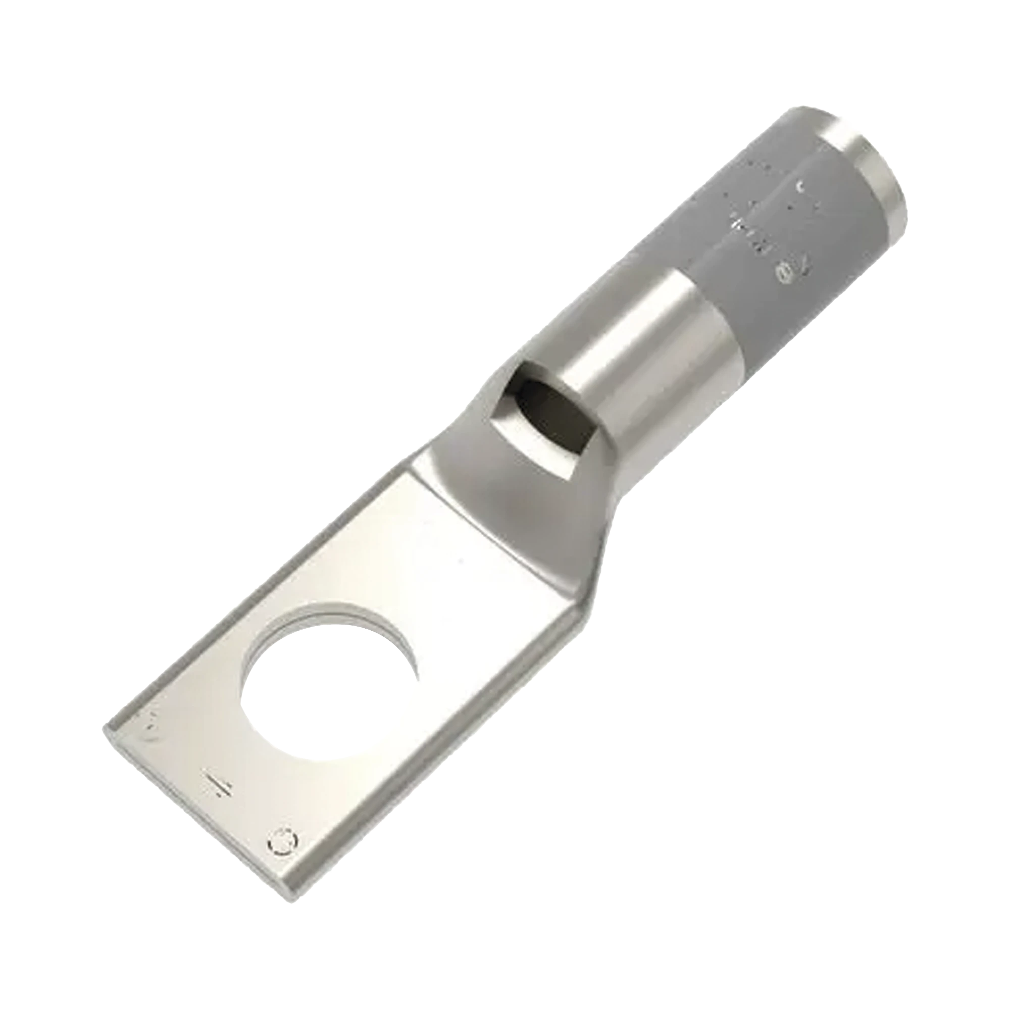 ZAPATA TERMINAL DE COMPRESIÓN BURNDY PARA TORNILLO DE 3/8" Y CALIBRE 4 AWG.-Racks y Gabinetes-HUBBELL BURNDY-Bsai Seguridad & Controles