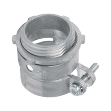 CONECTOR RECTO PARA TUBO FLEXIBLE DE 3/8" (9.5 MM).-Canalización-ANCLO-Bsai Seguridad & Controles