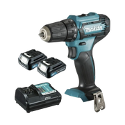 ATORNILLADOR BROQUERO CAMBIO RÁPIDO 3/8?. 2 BATERÍAS 12V DE 1.5 AMPERES Y CARGADOR.-Herramientas-MAKITA-Bsai Seguridad & Controles