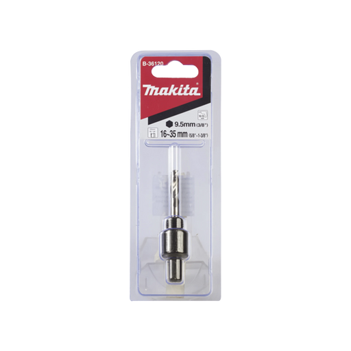 ADAPTADOR TIPO ÁRBOL ADAPTADOR Y BROCA PILOTO DE 9.5 MM (3/8).-Herramientas-MAKITA-B-36-120-Bsai Seguridad & Controles