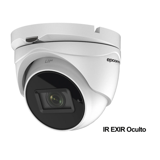 EYEBALL 4K TURBOHD / LENTE MOT. 2.7 A 13.5 MM / 60 MTS IR EXIR / IP67 / 9 A 15 VCD-Cámaras-EPCOM-E4K-TURBO-Z-Bsai Seguridad & Controles