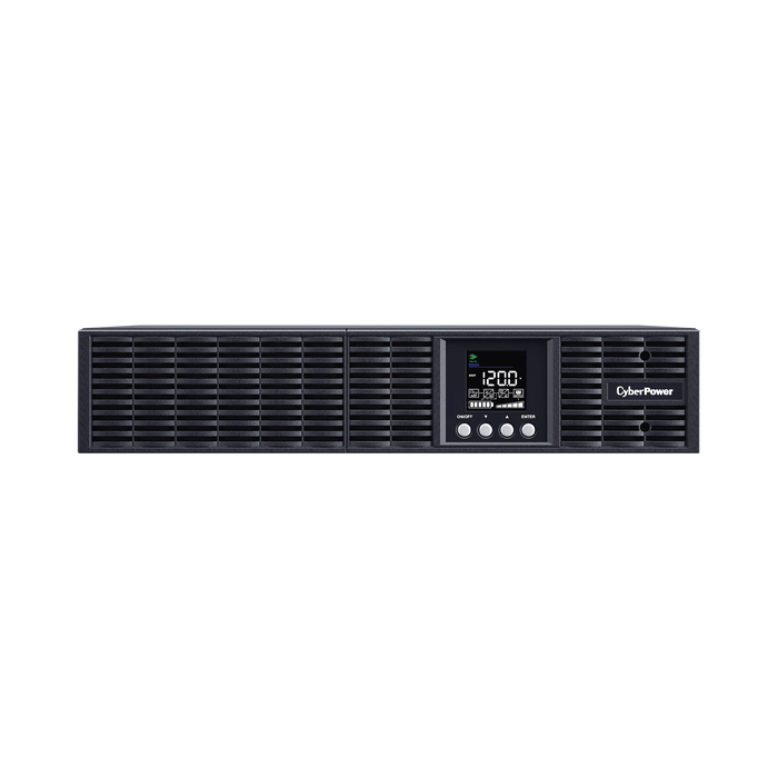 UPS SMART APP ONLINE S DE 1000 VA/900 W, ONLINE DOBLE CONVERSIÓN, ENTRADA 120 VCA NEMA 5-15P, ONDA SENOIDAL PURA, RACK O TORRE DE 2 UR, CON 8 TOMAS NEMA 5-15R-Energía-CYBERPOWER-OLS1000RT2UA-Bsai Seguridad & Controles