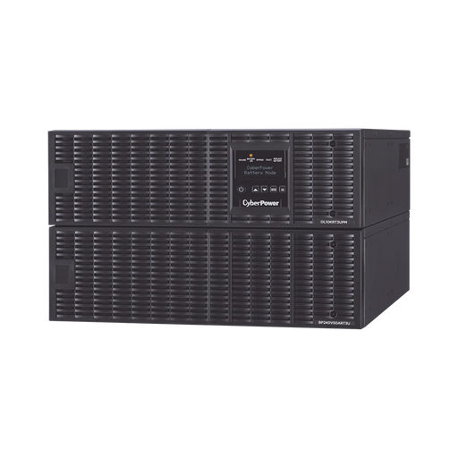 UPS DE 10000 VA/9000 W, ONLINE DOBLE CONVERSIÓN, 200 - 240 VAC DE ENTRADA, 200 - 240 VAC DE SALIDA, TERMINAL HARDWIRED, ONDA SENOIDAL PURA, TORRE O RACK DE 6 UR, CON 3 TOMAS NEMA L6-30R-Ups/No Break-CYBERPOWER-Bsai Seguridad & Controles