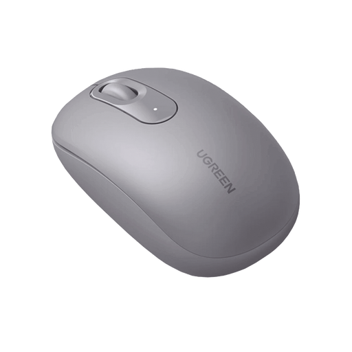 MOUSE INALÁMBRICO 2.4G 800/1200/1600/2400 DPI / FUNCIÓN DE 3 BOTONES / ALCANCE 10M / SILENCIOSO / ERGONÓMICO / ANTI-CAÍDA Y ANTI-INTERFERENCIAS / COLOR GRIS / BATERÍA ALCALINA AA (INCLUIDA).-Accesorios Generales-UGREEN-90669-Bsai Seguridad & Controles