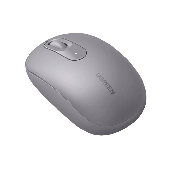 MOUSE INALÁMBRICO 2.4G 800/1200/1600/2400 DPI / FUNCIÓN DE 3 BOTONES / ALCANCE 10M / SILENCIOSO / ERGONÓMICO / ANTI-CAÍDA Y ANTI-INTERFERENCIAS / COLOR GRIS / BATERÍA ALCALINA AA (INCLUIDA).-Accesorios Generales-UGREEN-90669-Bsai Seguridad & Controles