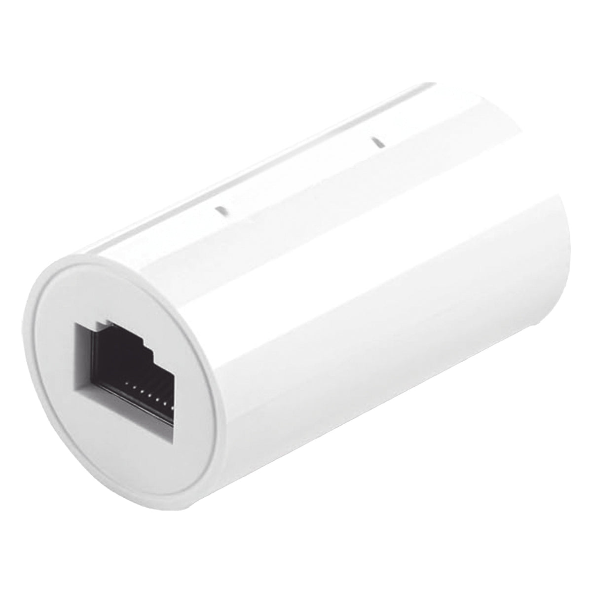 ACOPLADOR RJ45 / PROTECCIÓN CONTRA RAYOS / 1000MBPS / CAT7-CAT5E / POE / 100M (328 FT) / IGNÍFUGO ABS